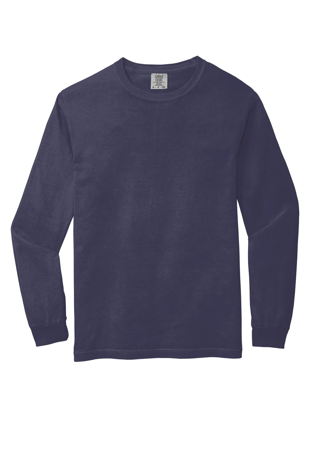 COMFORT COLORS ® Heavyweight Ring Spun Long Sleeve Tee. 6014 Grape_4