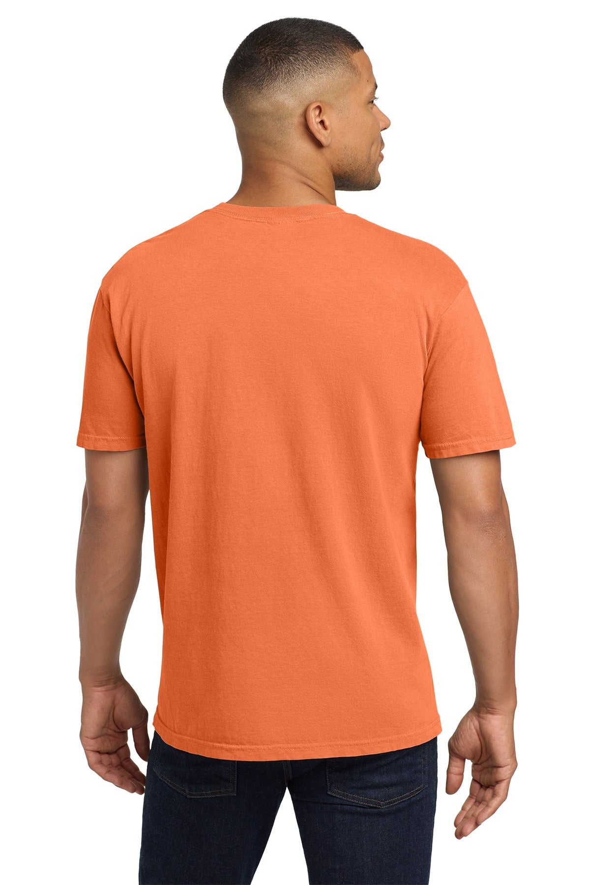 COMFORT COLORS ® Heavyweight Ring Spun Pocket Tee. 6030 Burnt Orange_1
