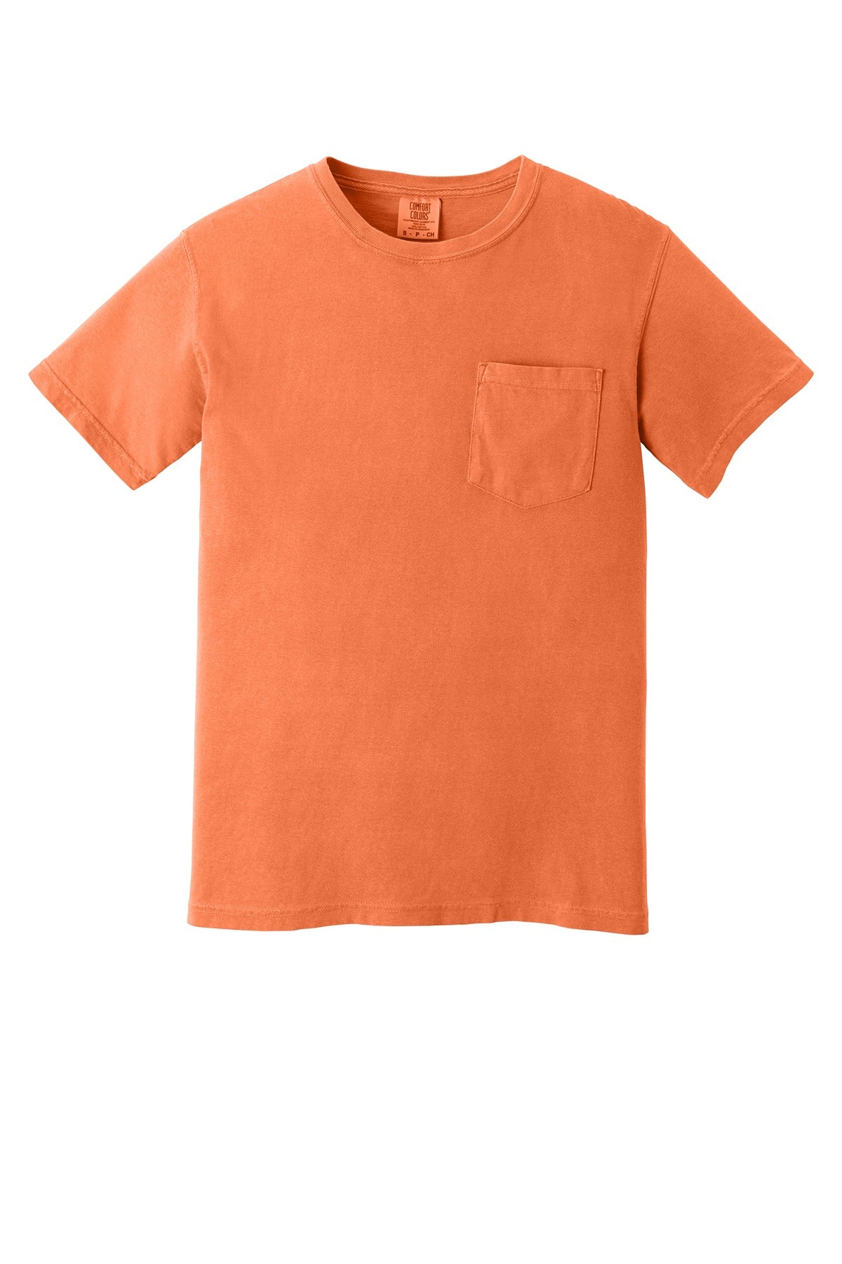 COMFORT COLORS ® Heavyweight Ring Spun Pocket Tee. 6030 Burnt Orange_3