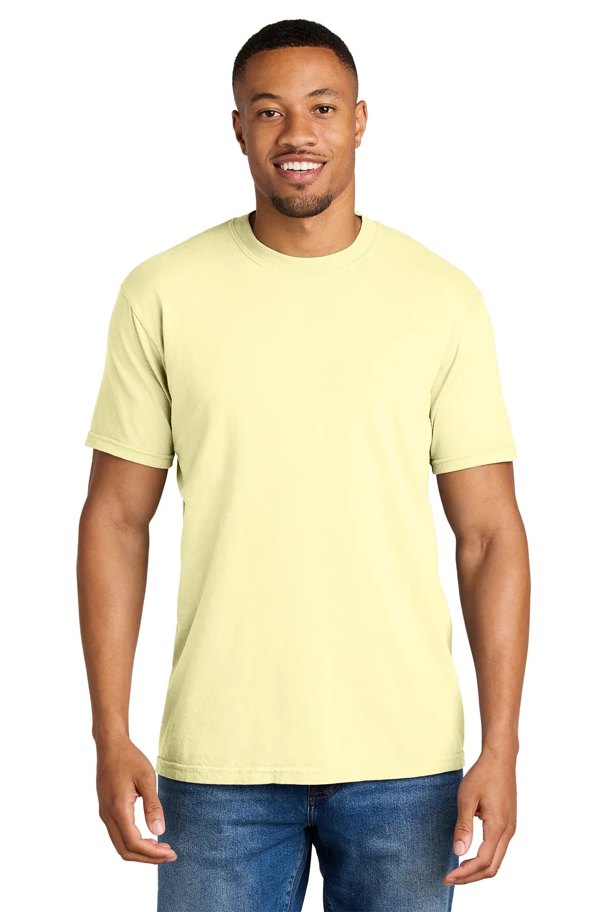 COMFORT COLORS ® Heavyweight Ring Spun Tee. 1717 Banana_1