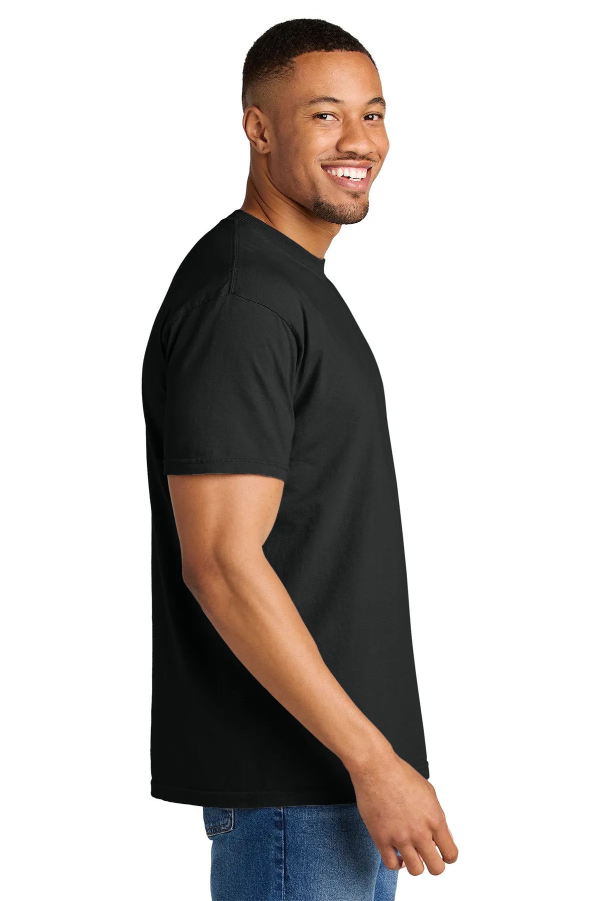 COMFORT COLORS ® Heavyweight Ring Spun Tee. 1717 Black_3