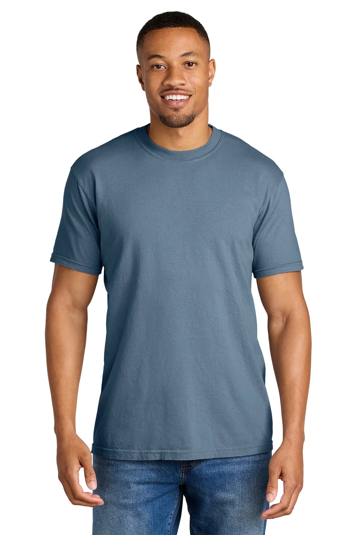 COMFORT COLORS ® Heavyweight Ring Spun Tee. 1717 Blue Jean_1