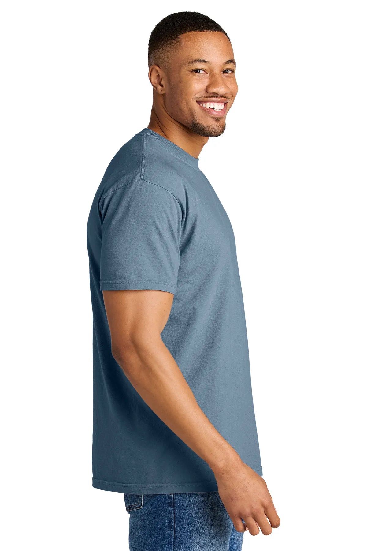 COMFORT COLORS ® Heavyweight Ring Spun Tee. 1717 Blue Jean_3