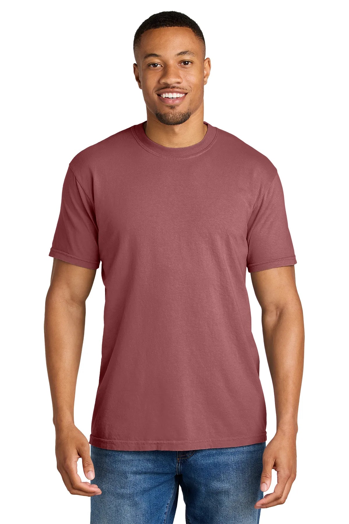 COMFORT COLORS ® Heavyweight Ring Spun Tee. 1717 Brick_1