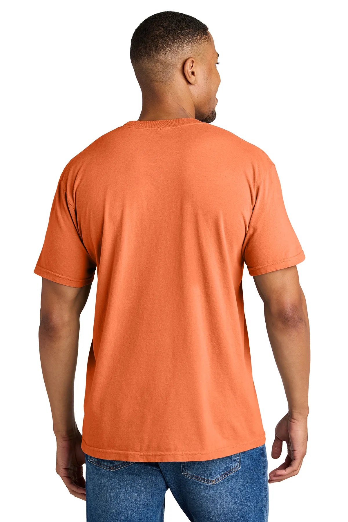 COMFORT COLORS ® Heavyweight Ring Spun Tee. 1717 Burnt Orange_2