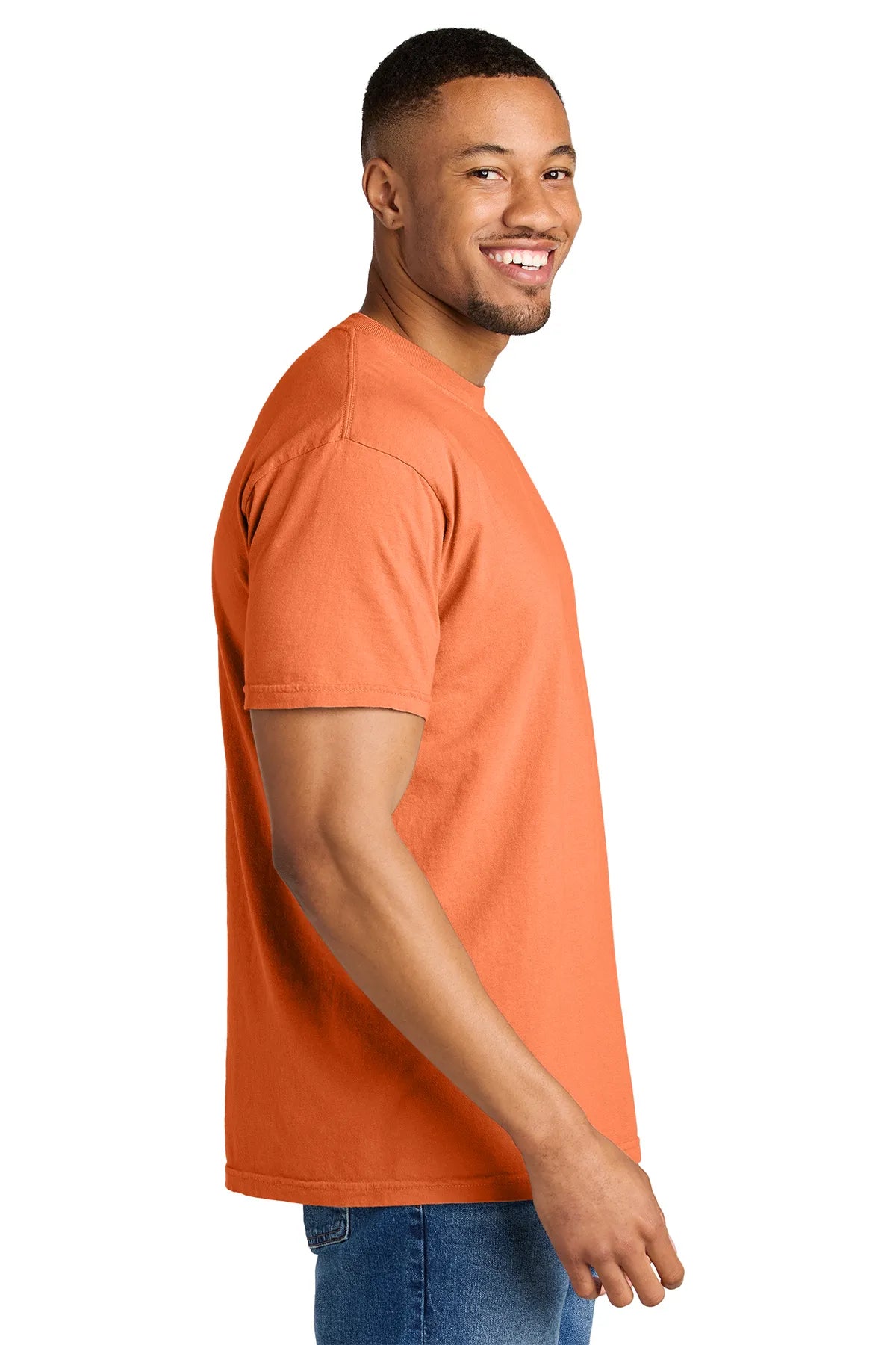 COMFORT COLORS ® Heavyweight Ring Spun Tee. 1717 Burnt Orange_3