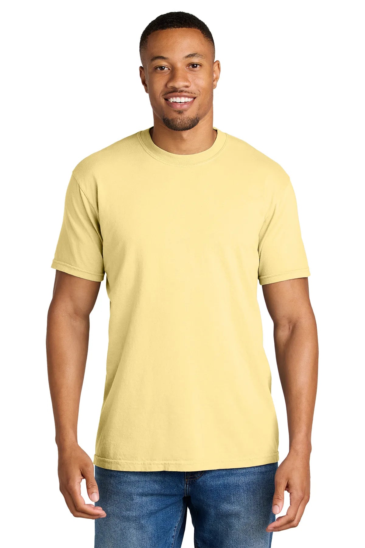 COMFORT COLORS ® Heavyweight Ring Spun Tee. 1717 Butter_1