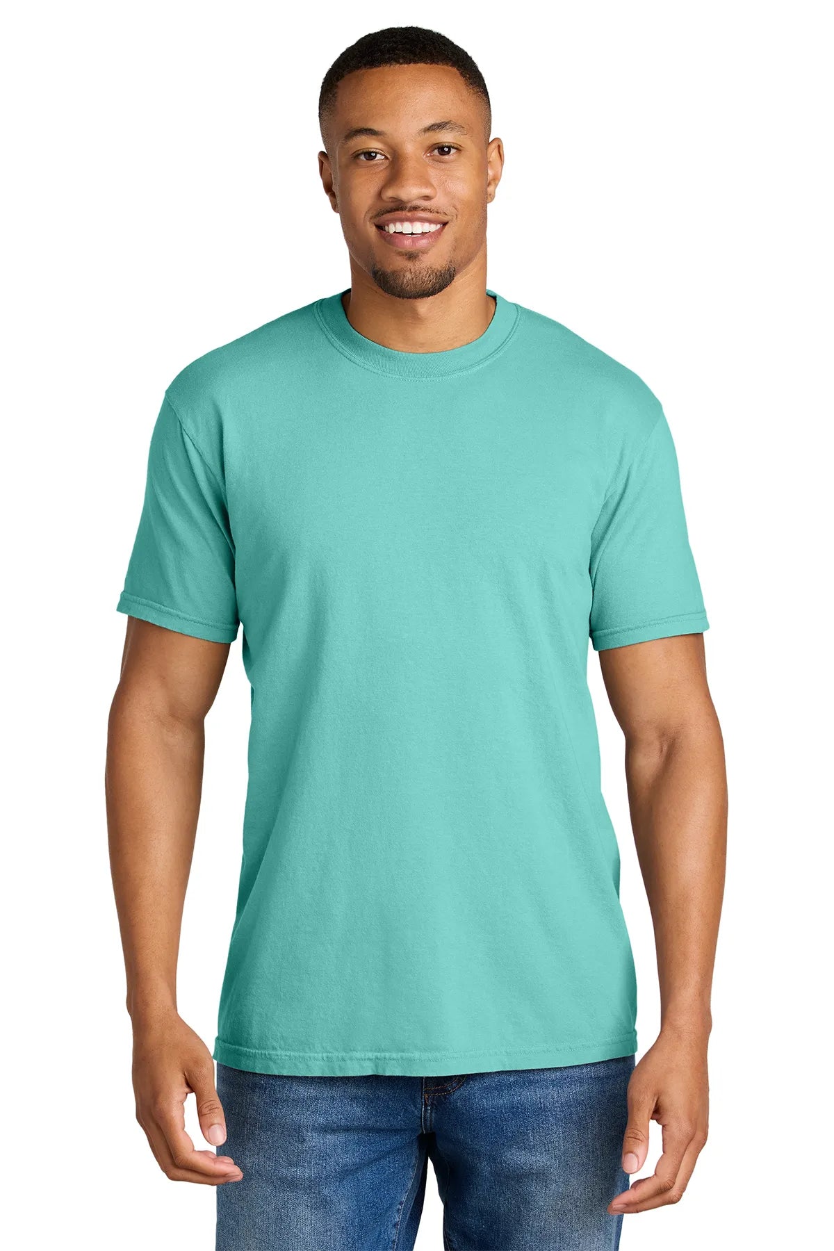 COMFORT COLORS ® Heavyweight Ring Spun Tee. 1717 Chalky Mint_1
