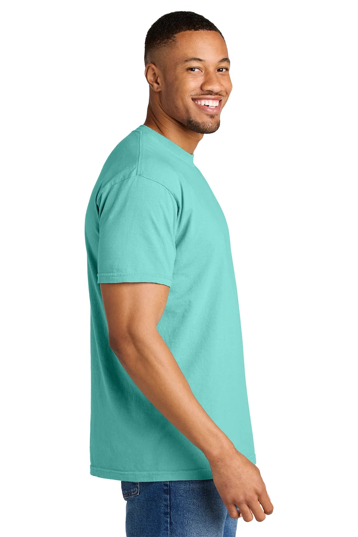 COMFORT COLORS ® Heavyweight Ring Spun Tee. 1717 Chalky Mint_3