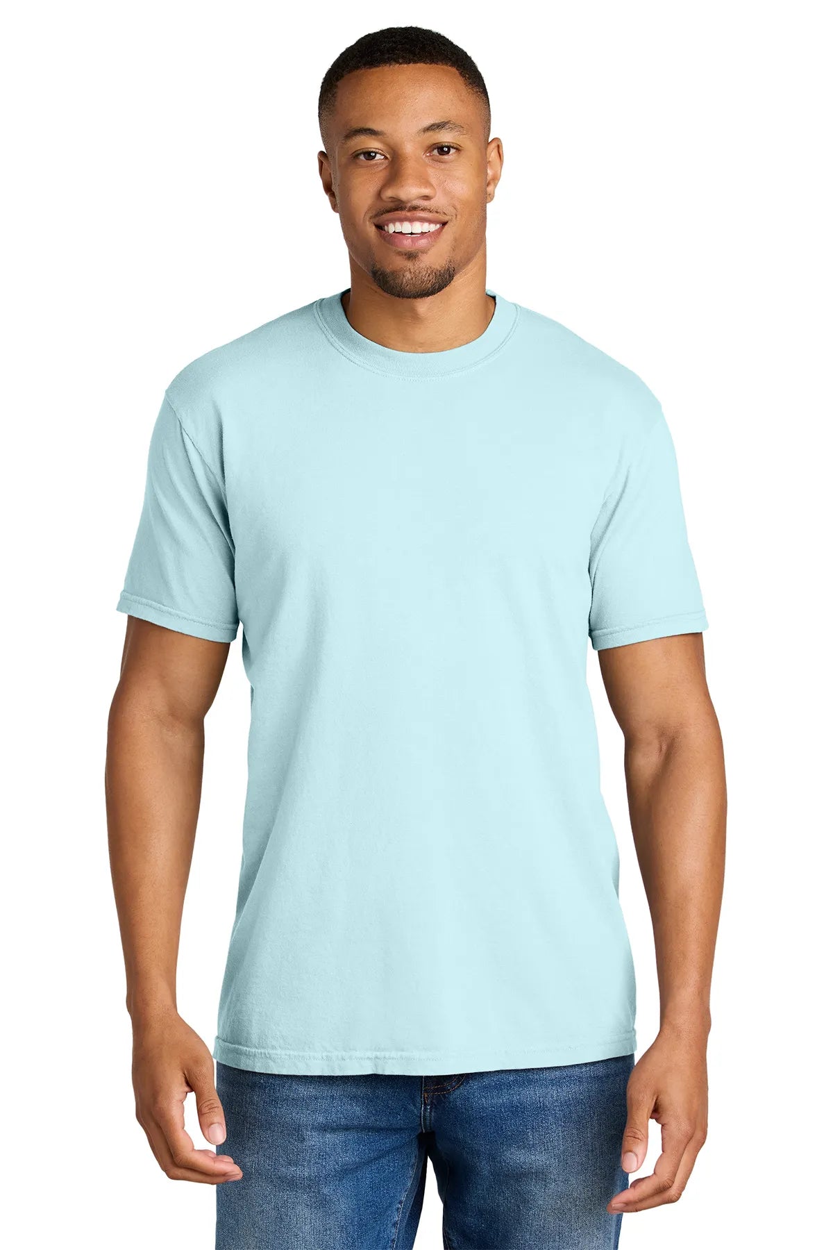 COMFORT COLORS ® Heavyweight Ring Spun Tee. 1717 Chambray_1