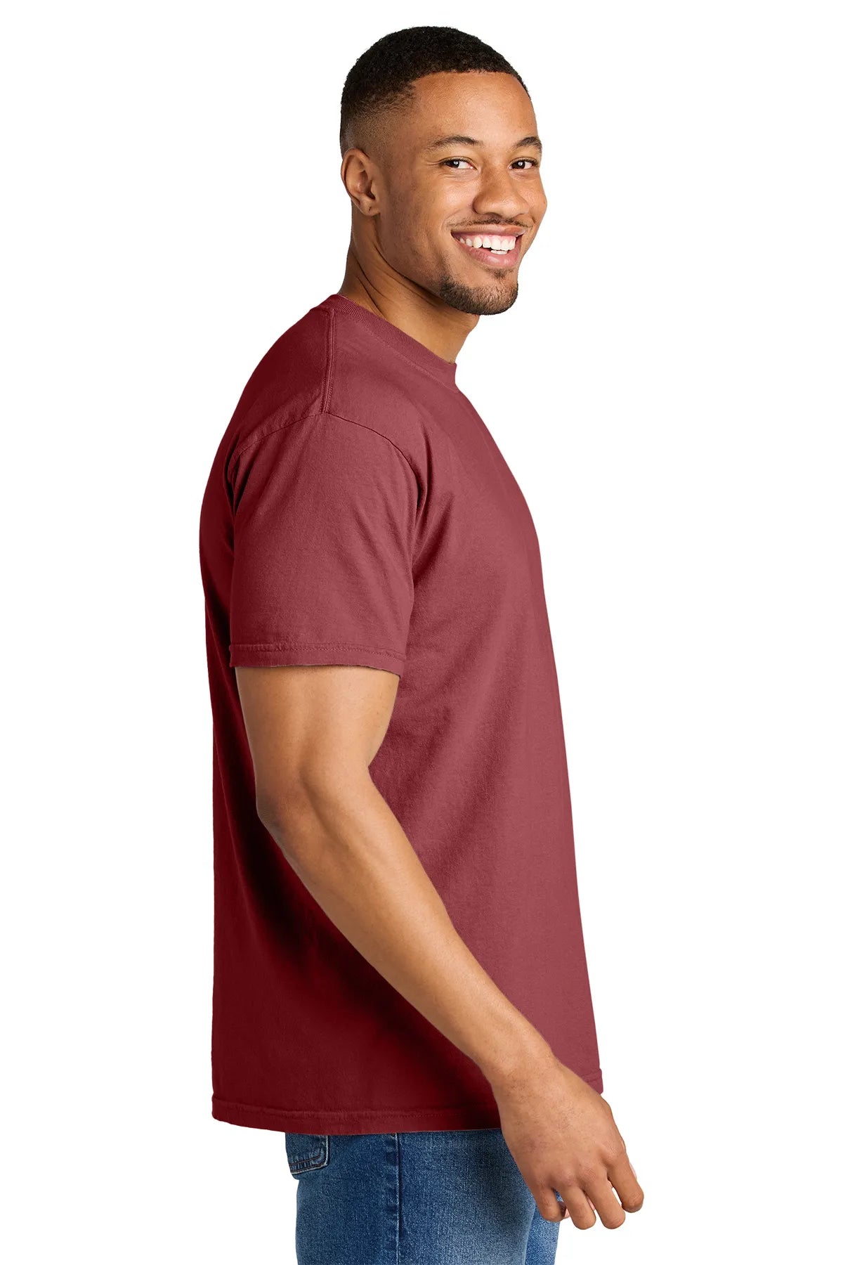 COMFORT COLORS ® Heavyweight Ring Spun Tee. 1717 Chili_3