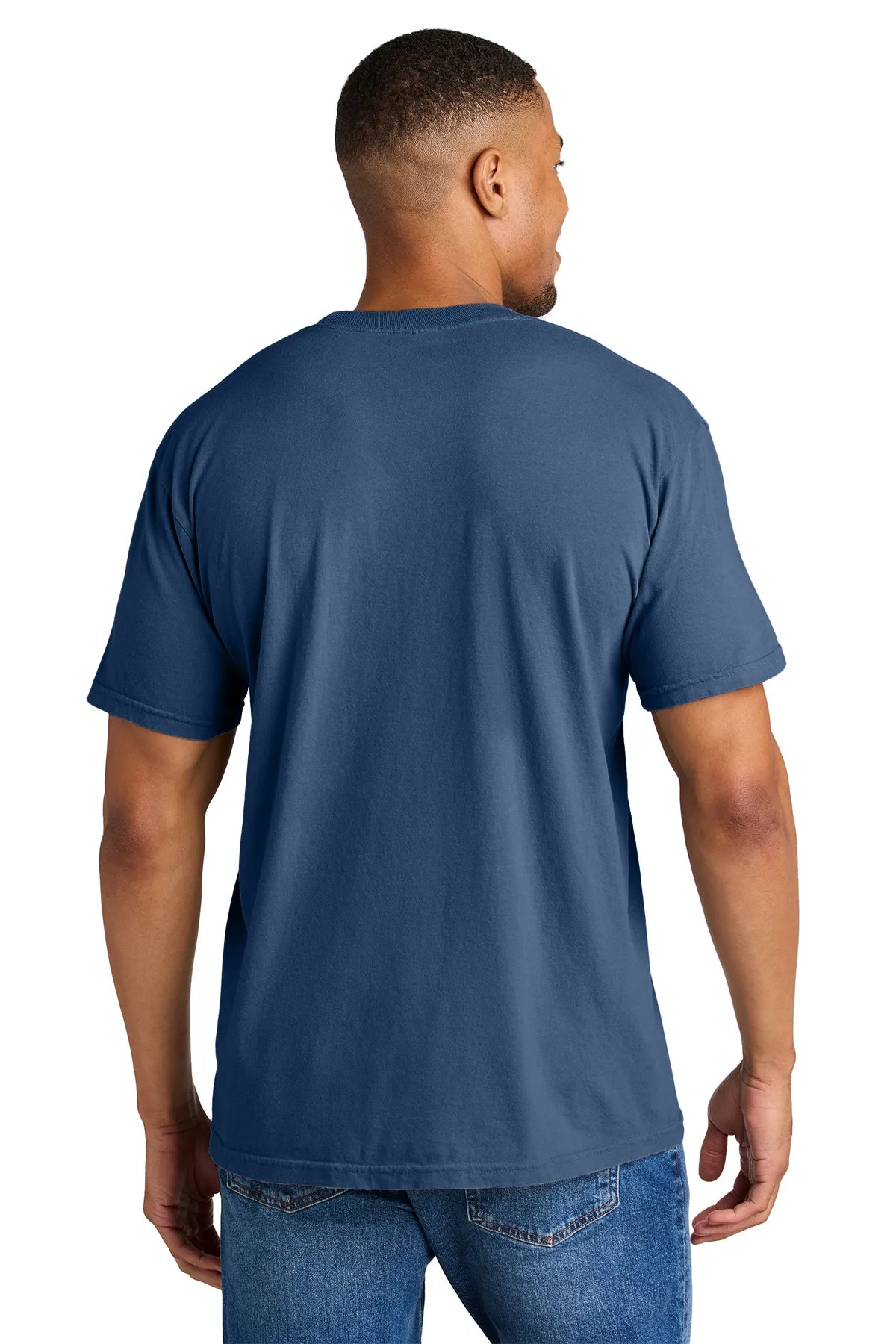 COMFORT COLORS ® Heavyweight Ring Spun Tee. 1717 China Blue_2