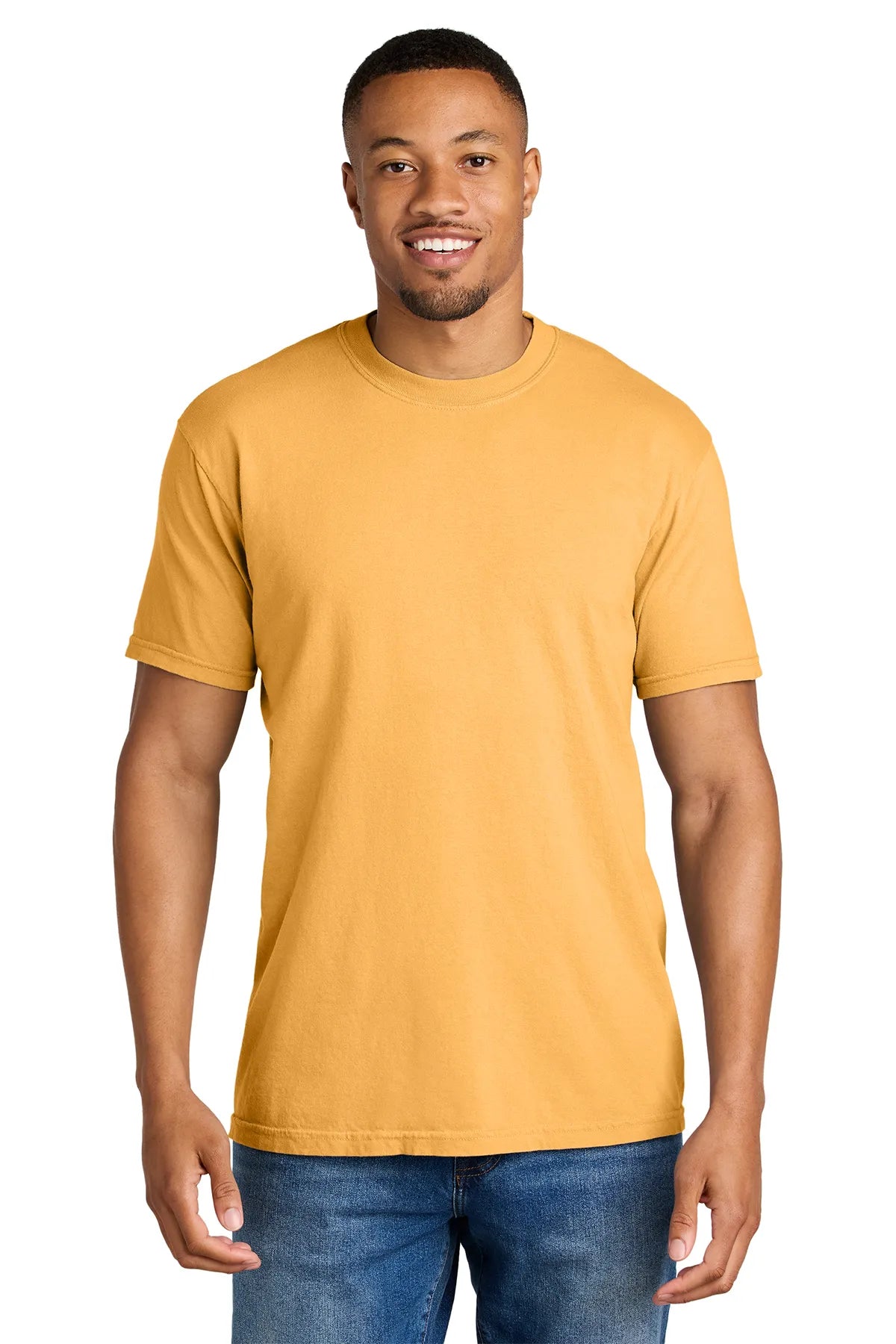 COMFORT COLORS ® Heavyweight Ring Spun Tee. 1717 Citrus_1