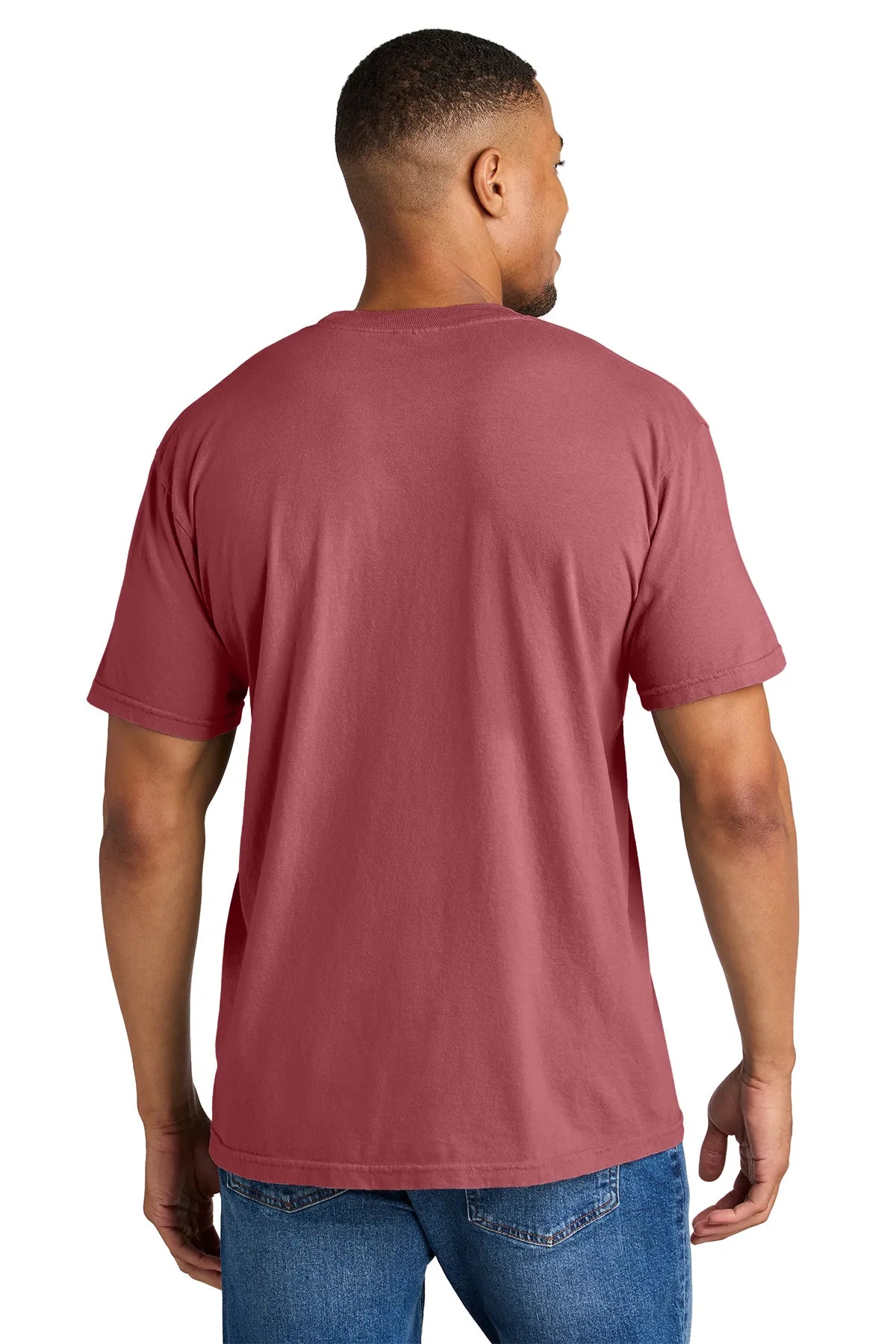 COMFORT COLORS ® Heavyweight Ring Spun Tee. 1717 Crimson_2