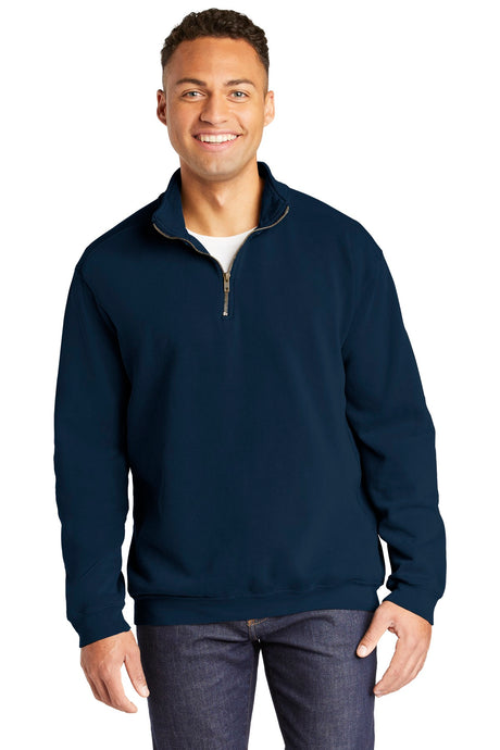 COMFORT COLORS ® Ring Spun 1/4-Zip Sweatshirt. 1580 True navy_1
