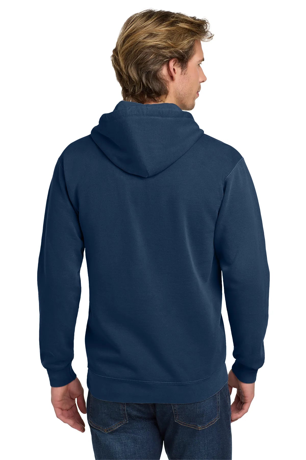 COMFORT COLORS ® Ring Spun Hooded Sweatshirt 1567 True Navy_2