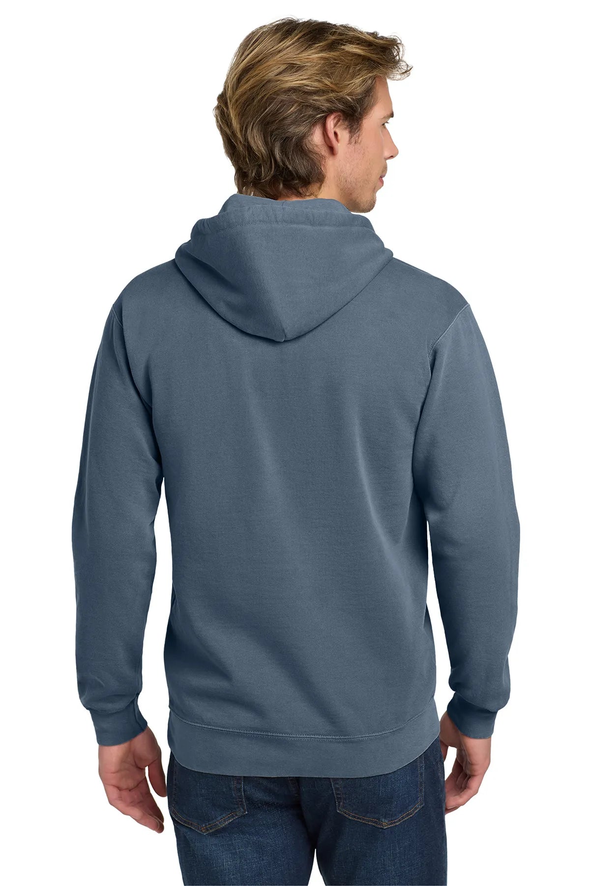 COMFORT COLORS ® Ring Spun Hooded Sweatshirt Blue Jean_2