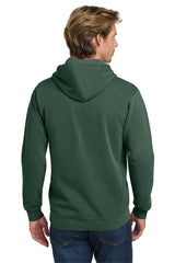 COMFORT COLORS ® Ring Spun Hooded Sweatshirt Blue Spruce_2