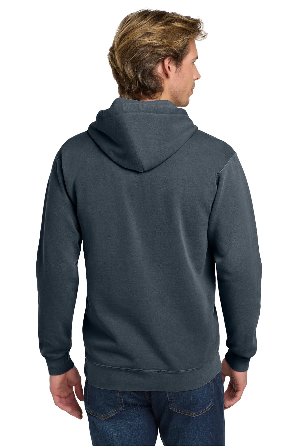 COMFORT COLORS ® Ring Spun Hooded Sweatshirt Denim_2