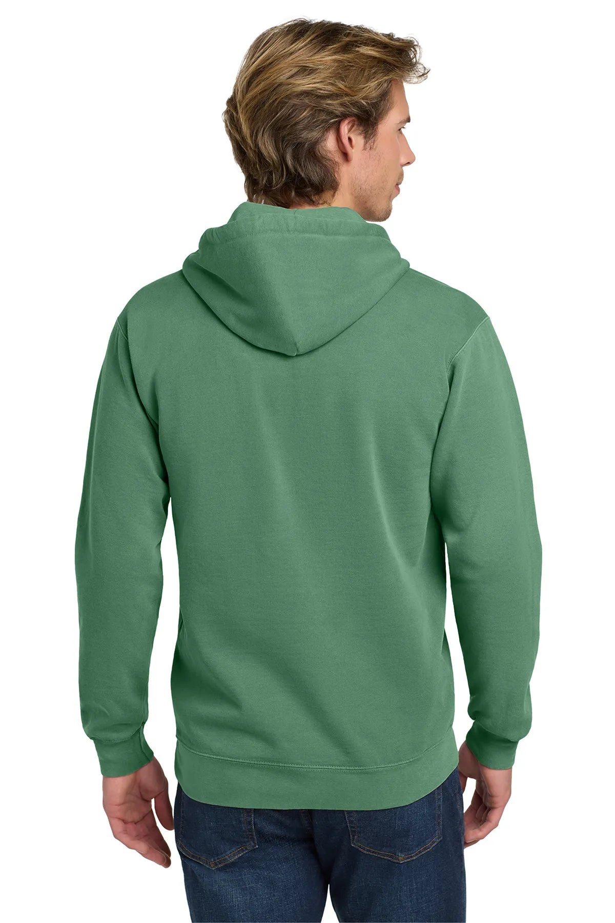 COMFORT COLORS ® Ring Spun Hooded Sweatshirt Flo Light Green_2