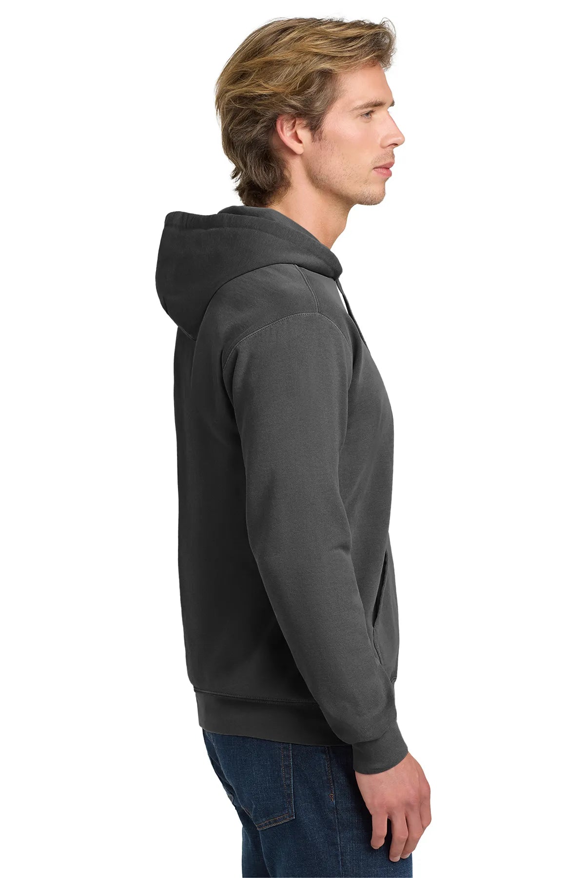 COMFORT COLORS ® Ring Spun Hooded Sweatshirt Flo Light Pepper_3