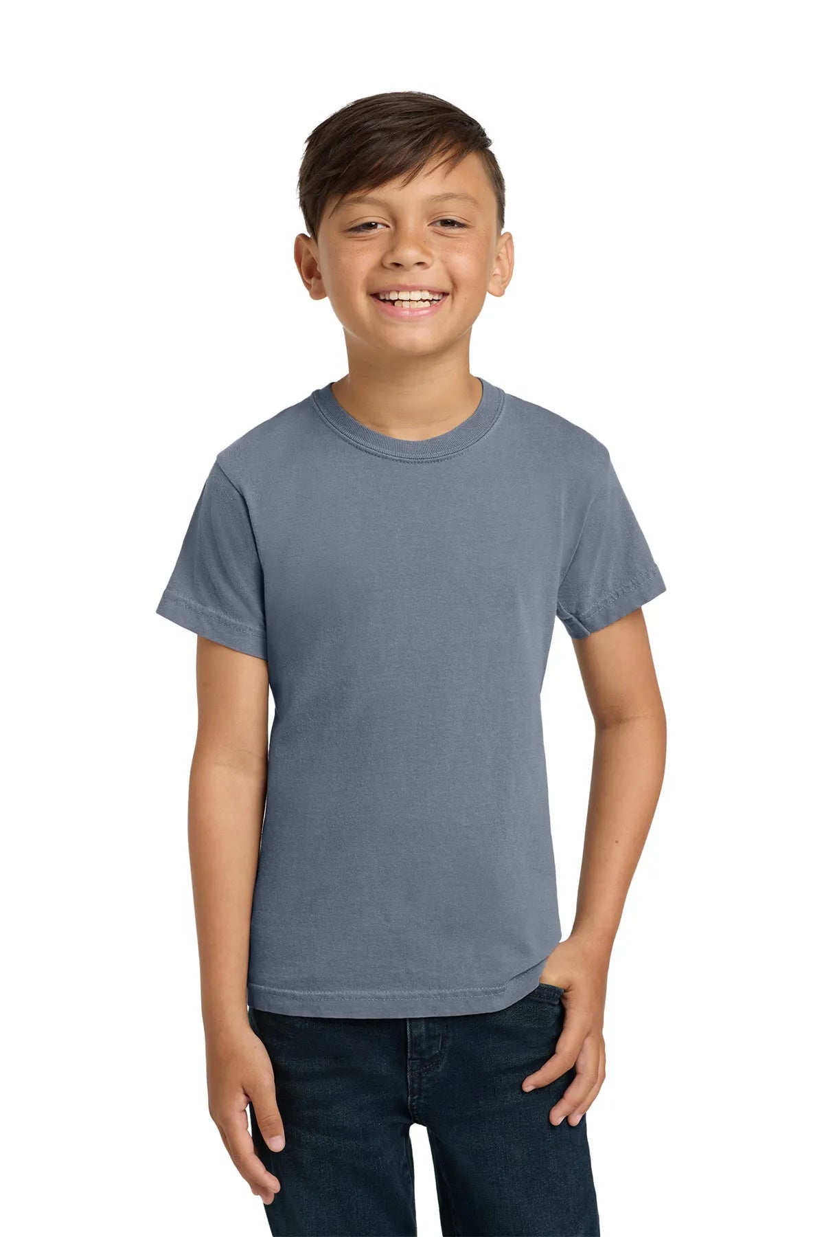 COMFORT COLORS ® Youth Heavyweight Ring Spun Tee. 9018 Blue Jean_1