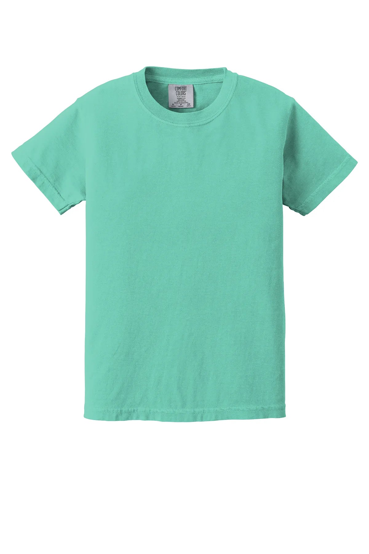 COMFORT COLORS ® Youth Heavyweight Ring Spun Tee. 9018 Chalky Mint_4