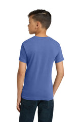 COMFORT COLORS ® Youth Heavyweight Ring Spun Tee. 9018  Flo Blue_2