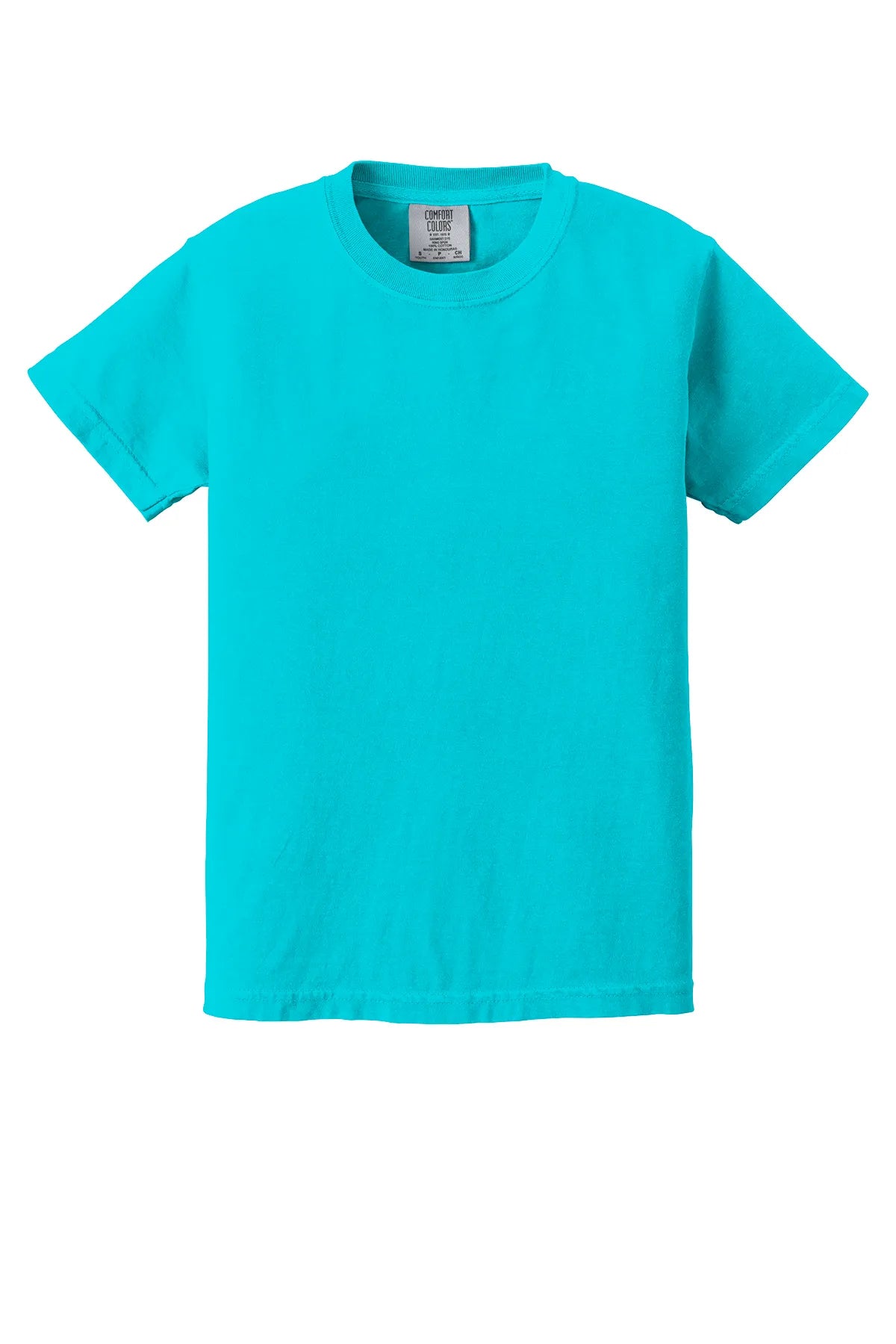 COMFORT COLORS ® Youth Heavyweight Ring Spun Tee. 9018  Lagoon_4