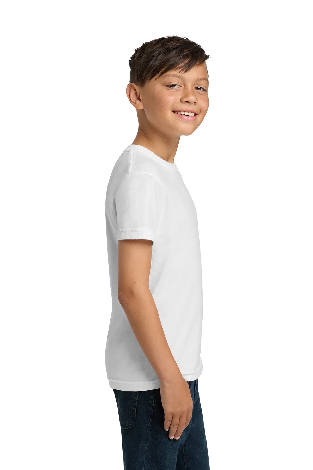 COMFORT COLORS ® Youth Heavyweight Ring Spun Tee. 9018  White_3