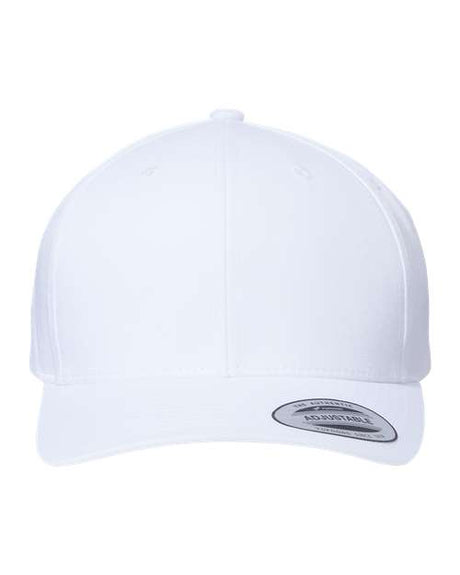 CVC Snapback Cap White_3