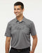 Camo Chest Print Polo grey three