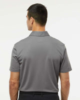 Camo Chest Print Polo grey three_2