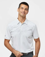 Camo Chest Print Polo white