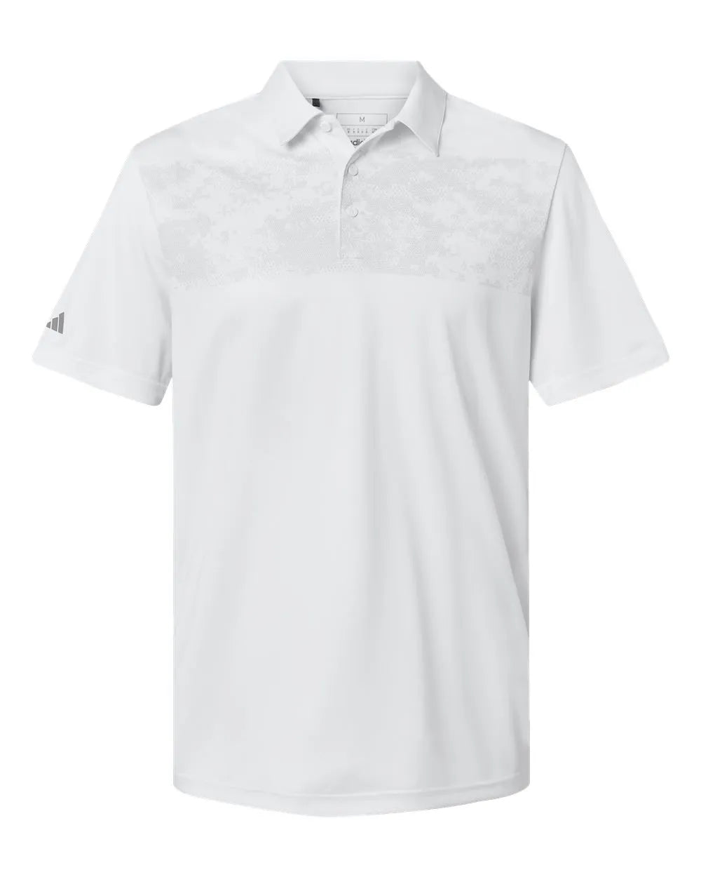 Camo Chest Print Polo white_3