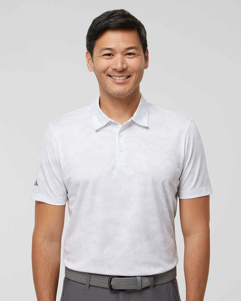 Camo Polo white