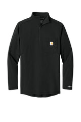 Carhartt Force ®  1/4-Zip Long Sleeve T-Shirt CT106660 black_3