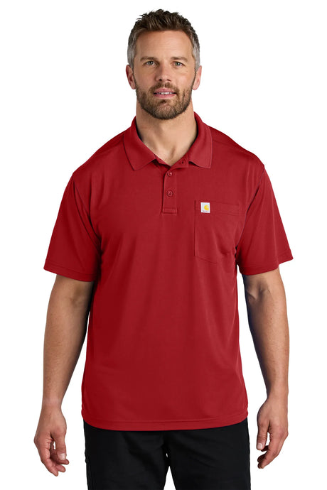 CarharttForce_Snag-ResistantPocketPoloCT106880-crimsonred_2