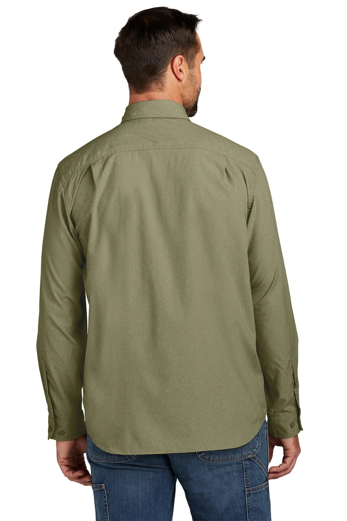 Carhartt Force® Solid Long Sleeve Shirt CT105291 burn olive