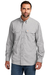 Carhartt Force® Solid Long Sleeve Shirt CT105291 steel_1