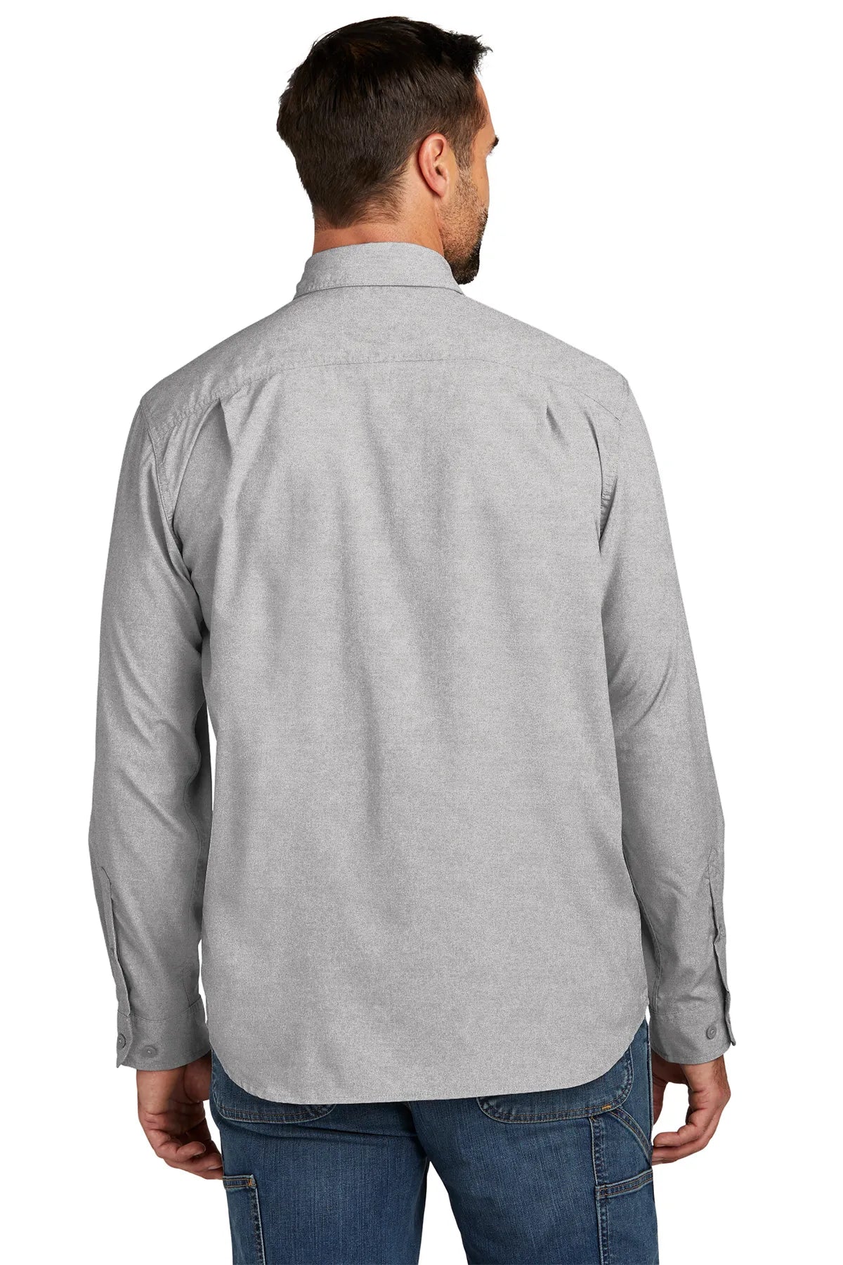 Carhartt Force® Solid Long Sleeve Shirt CT105291 steel_2