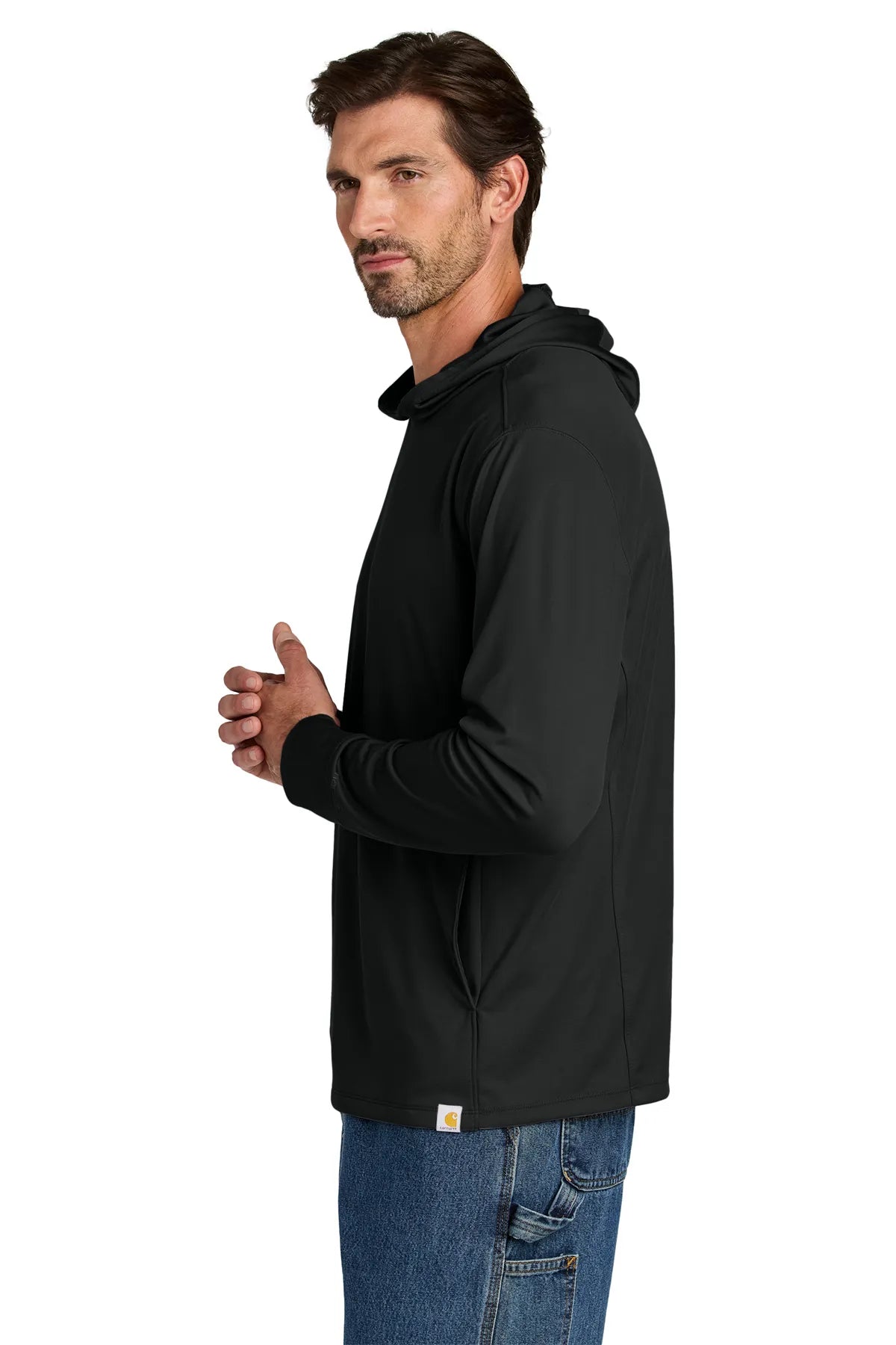 CarharttForce_SunDefender_LongSleeveHoodedT-ShirtCT106923-black_1