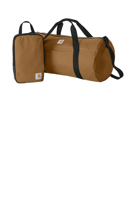 Carhartt ®  Canvas Packable Duffel with Pouch CTB0000564 carhartt brown