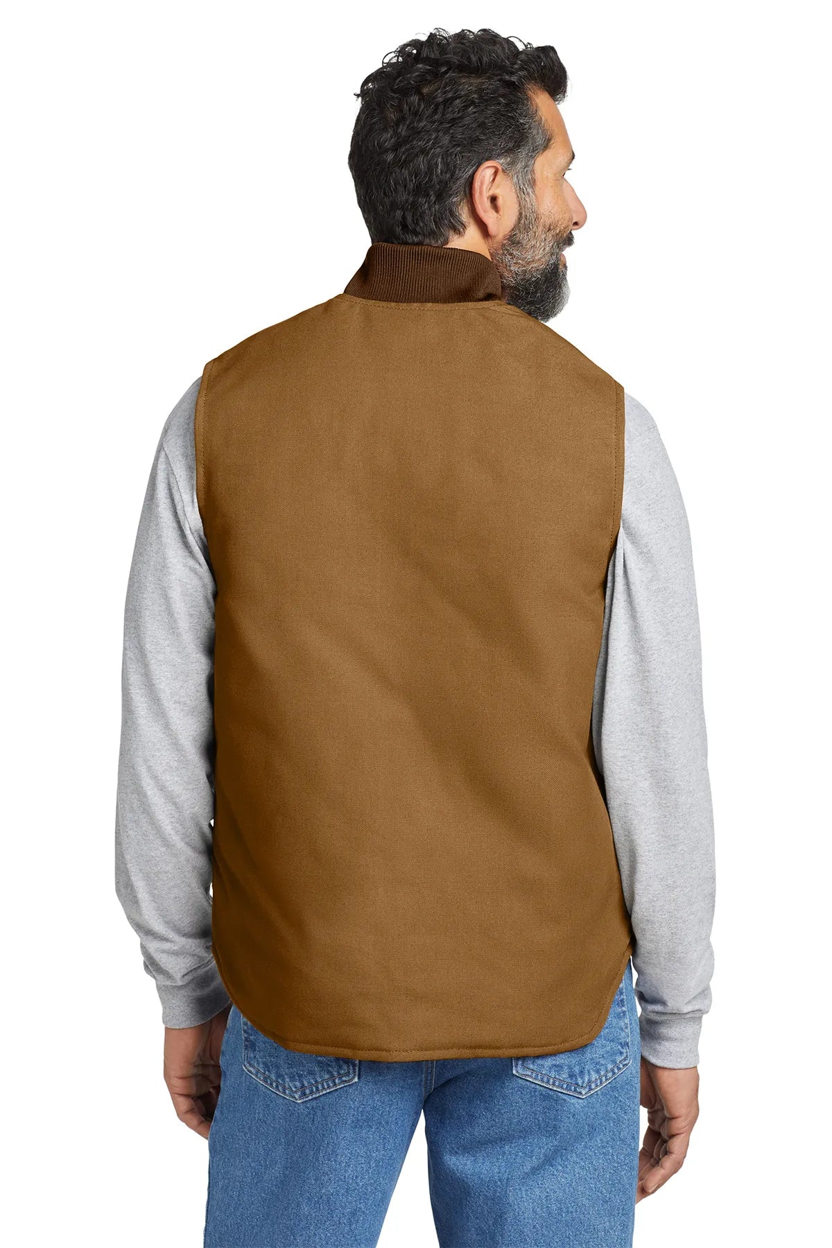 Carhartt  ®  Duck Vest. CT106676 carhartt brown_1