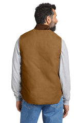 Carhartt  ®  Duck Vest. CT106676 carhartt brown_1