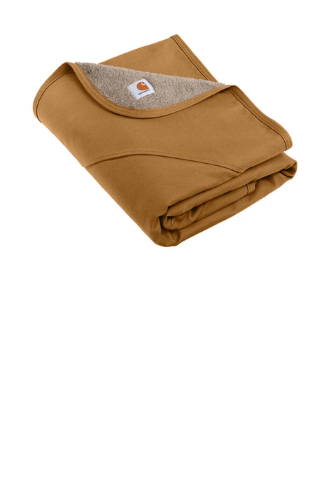 Carhartt® Firm Duck Sherpa-Lined Blanket CTP0000502 carhartt brown