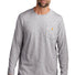 Carhartt Force ®  Long Sleeve Pocket T-Shirt CT106656 heather grey