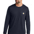 Carhartt Force ®  Long Sleeve Pocket T-Shirt CT106656 navy