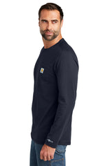 Carhartt Force ®  Long Sleeve Pocket T-Shirt CT106656 navy_2