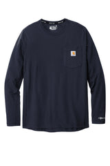 Carhartt Force ®  Long Sleeve Pocket T-Shirt CT106656 navy_3